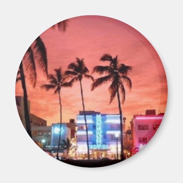 Miami Beach, Florida Magnet (Vorne)