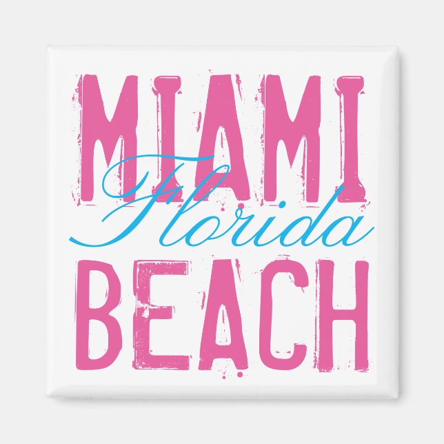 Miami Beach Florida Magnet (Vorne)