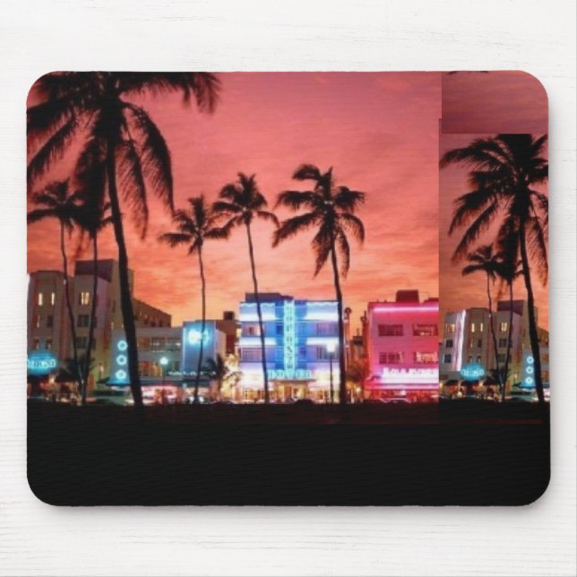 Miami Beach, Florida Mousepad (Vorne)