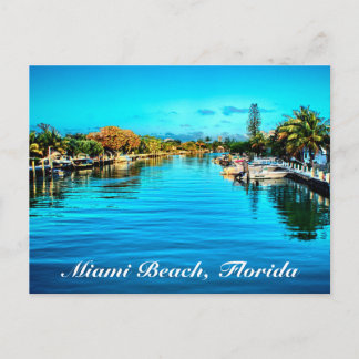 Miami Beach Florida Postcard Postkarte