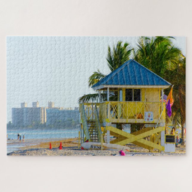 Miami Beach Florida Puzzle (Horizontal)