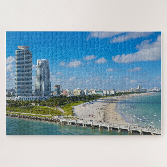 Miami Beach Florida Puzzle (Horizontal)