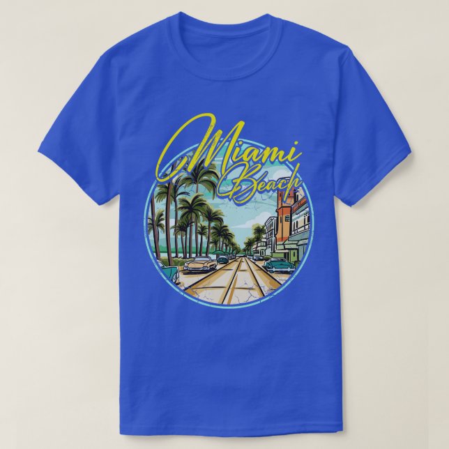 Miami Beach Florida T-Shirt (Design vorne)