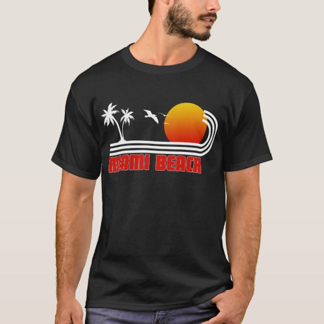 Miami Beach, Florida T-Shirt (Vorderseite)