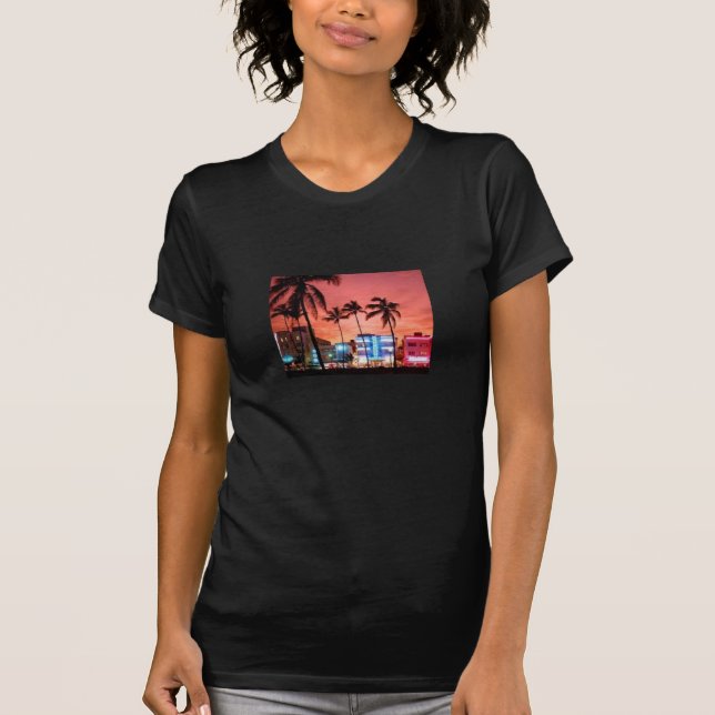 Miami Beach, Florida T-Shirt (Vorderseite)