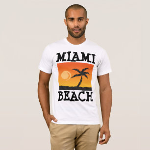 MIAMI BEACH FLORIDA T - Shirt und Tankdecken