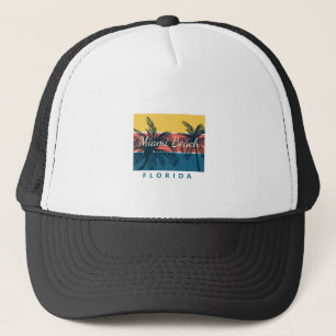Miami Beach Florida Truckerkappe