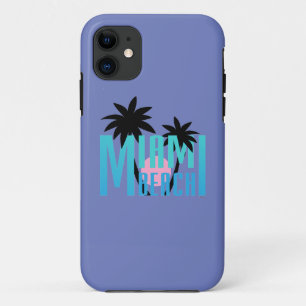 Miami-Beach-Florida-Typografie iPhone 11 Hülle
