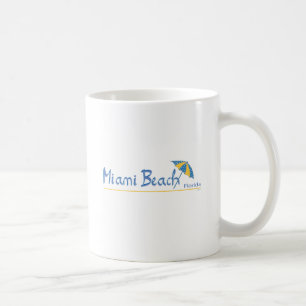 Miami Beach, Florida Umbrella Cool Kaffeetasse