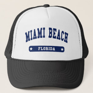 Miami Beach Florida Uni Style T-Shirts Truckerkappe