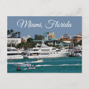 Miami Beach Florida USA Vereinigte Staaten Amerika Postkarte