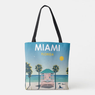 Miami Beach Florida Vintage Reisetasche