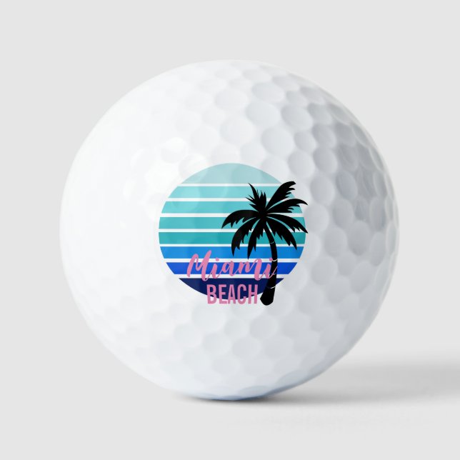 Miami Beach Golfball (Vorderseite)