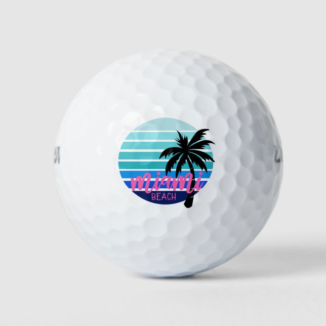 Miami Beach Golfball (Vorderseite)