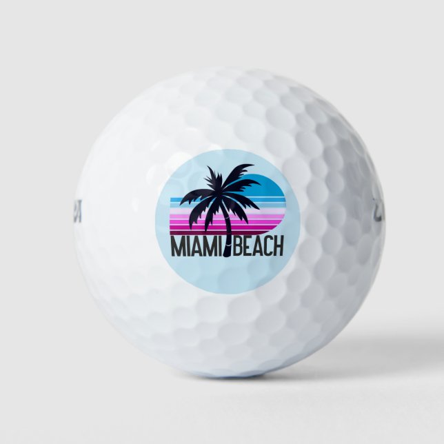 Miami Beach Golfball (Vorderseite)