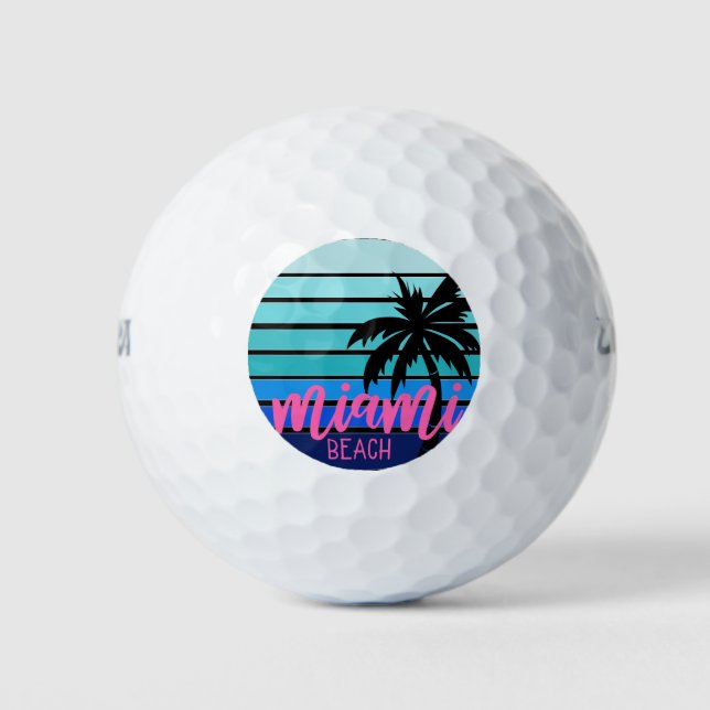 Miami Beach Golfball (Vorderseite)