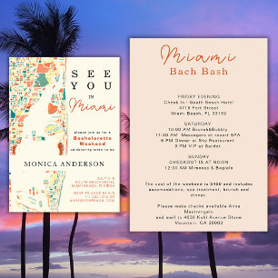 Miami Beach Karte - Wochenende