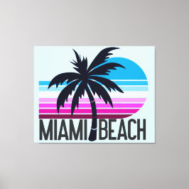 Miami Beach Leinwanddruck