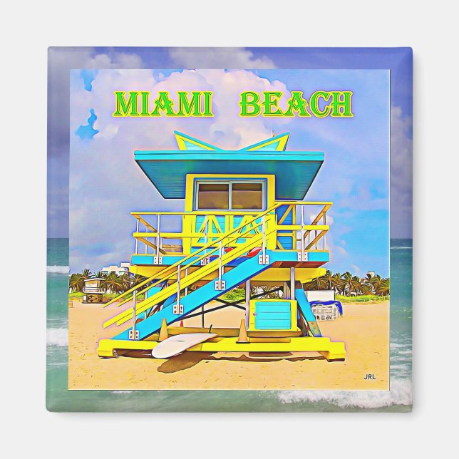 Miami Beach Magnet 2B (Vorne)