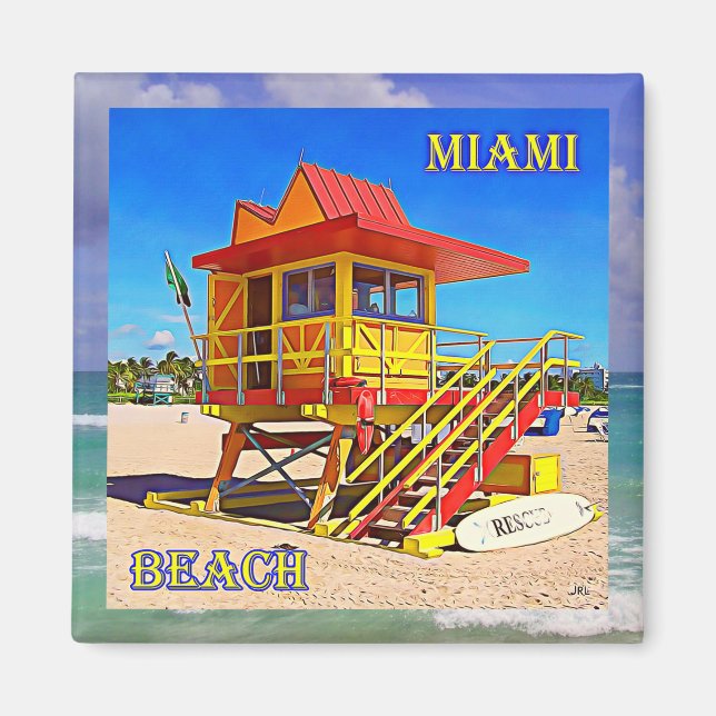 Miami Beach Magnet 5B (Vorne)
