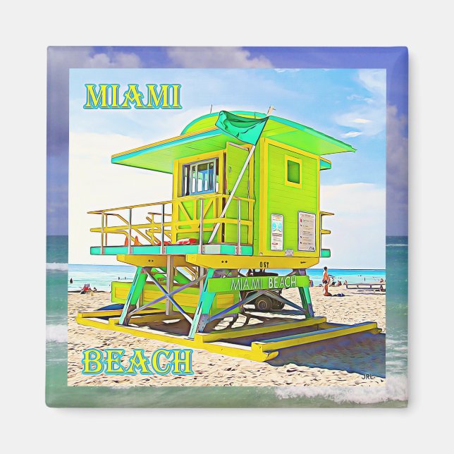 Miami Beach Magnet 6B (Vorne)