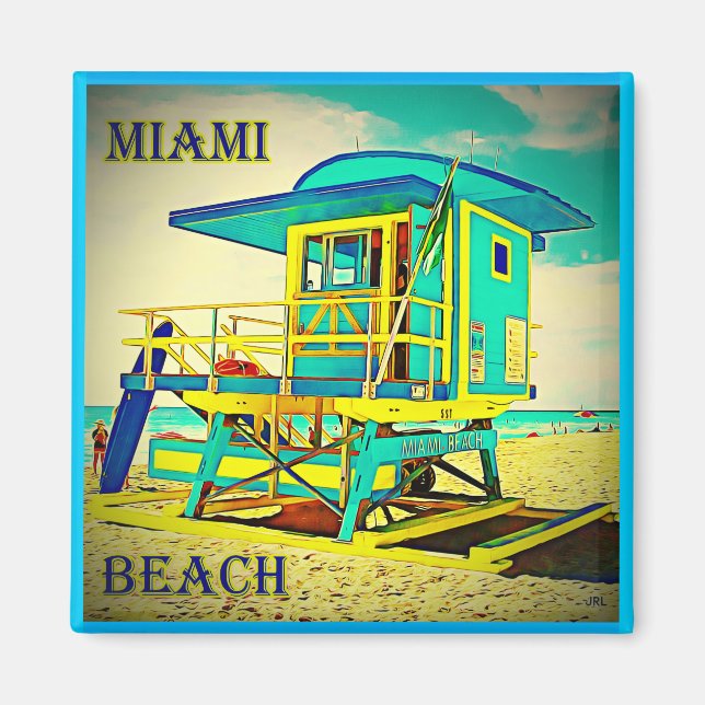 Miami Beach Magnet 7A (Vorne)