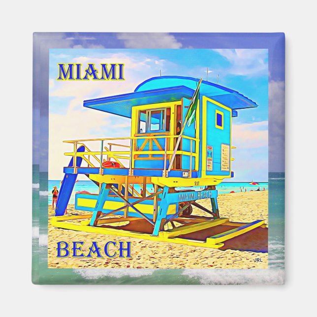 Miami Beach Magnet 7B (Vorne)