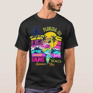 Miami Beach Novelty I Liebe Miami Florida Miami T-Shirt