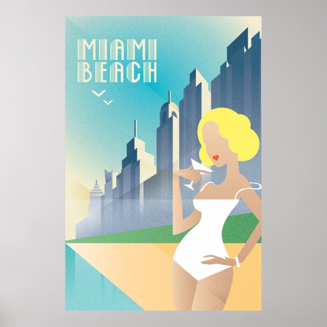 Miami Beach Poster (Vorne)