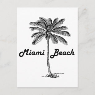 Miami Beach Postkarte