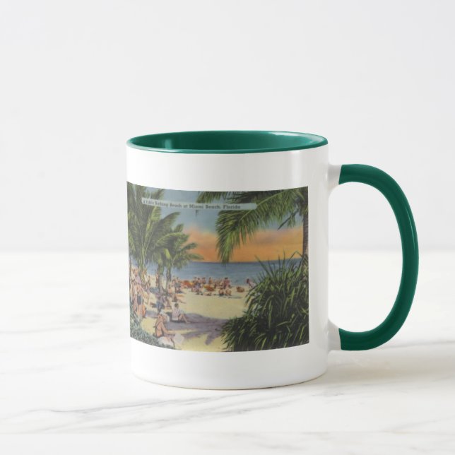 MIAMI BEACH SCENE TASSE (Rechts)