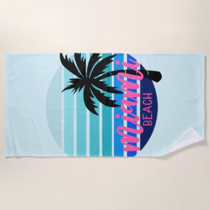Miami Beach Strandtuch