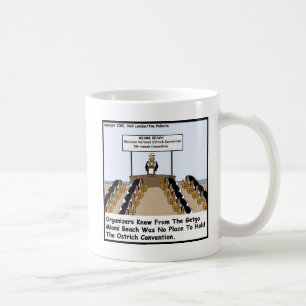 Miami Beach Straußenkongress Funny Gifts & T-Shirt Tasse