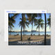 Miami Beach Sunset Florida, USA Postkarte (Vorne/Hinten)