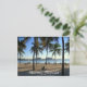Miami Beach Sunset Florida, USA Postkarte (Stehend Vorderseite)