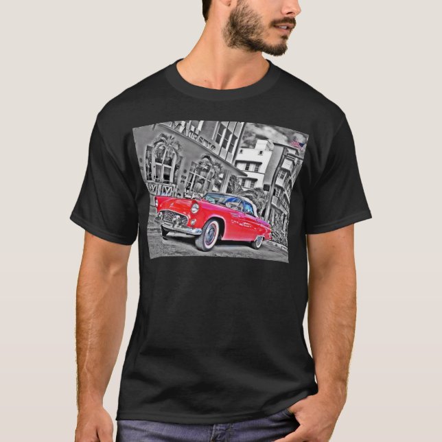 Miami Beach T-Bird T-Shirt (Vorderseite)