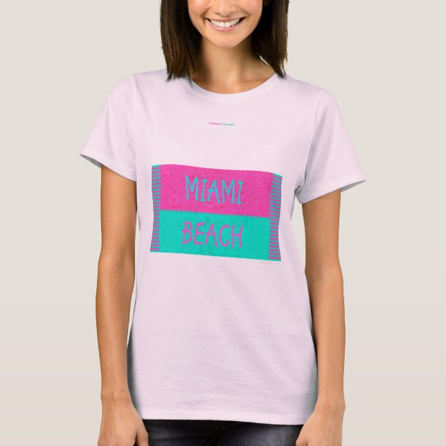 MIAMI BEACH T-Shirt (Vorderseite)