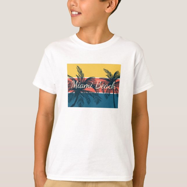 Miami Beach T-Shirt (Vorderseite)