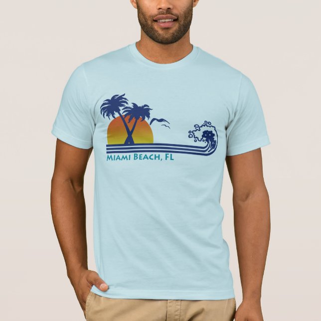 Miami Beach T-Shirt (Vorderseite)