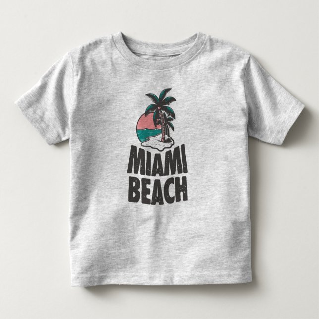 Miami Beach T-Shirt (Vorderseite)