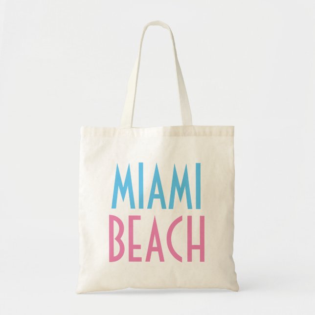 Miami Beach Tote Bag Tragetasche (Vorne)