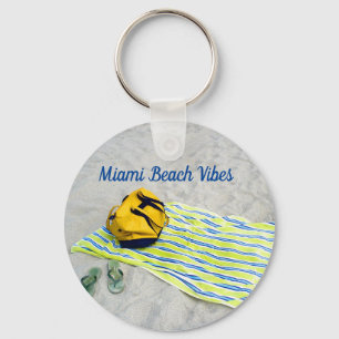 Miami Beach Vibes Schlüsselanhänger