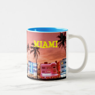 Miami Beach Zweifarbige Tasse