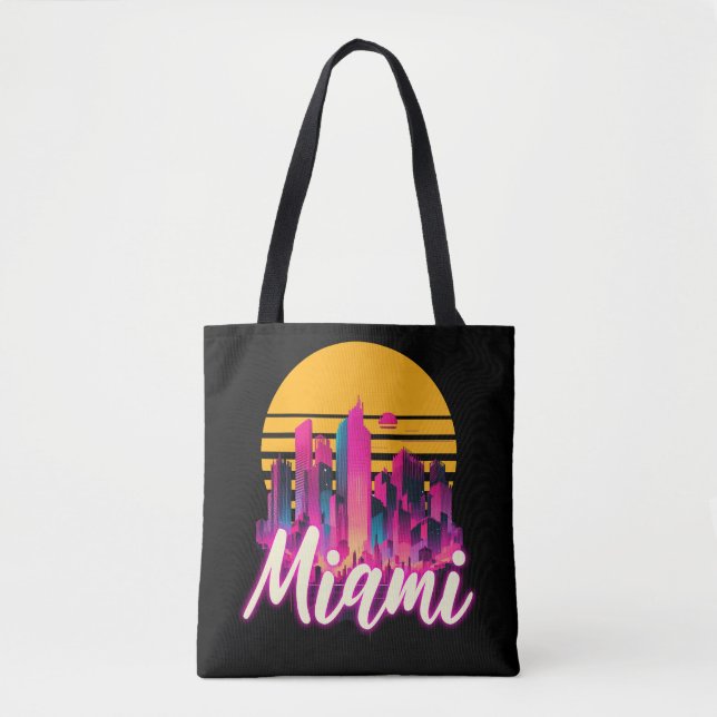 Miami bei Sonnenuntergang (Vorderseite)