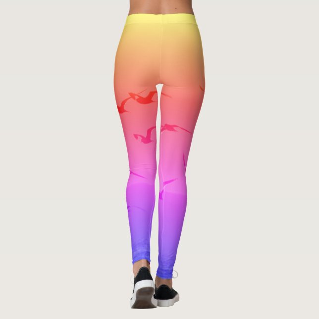 MIAMI BIRD FLIGHT LEGGINGS (Rückseite)