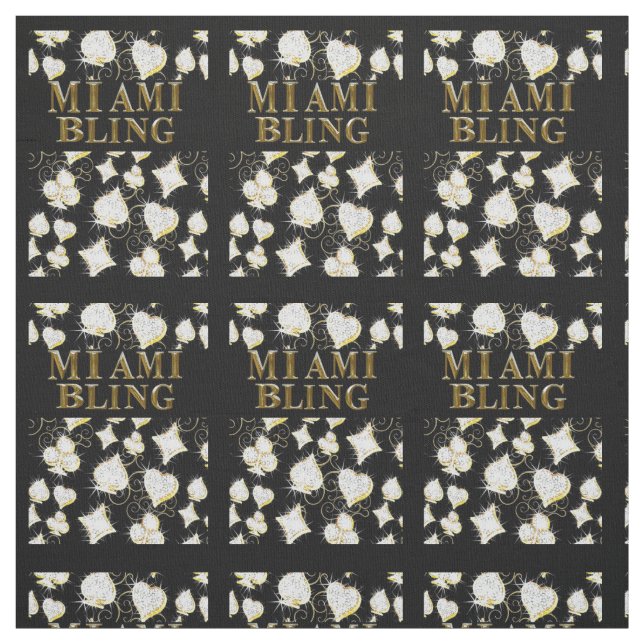 MIAMI BLING STOFF (Muster)