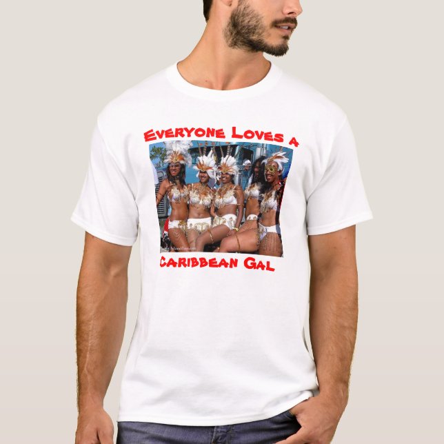 miami_carnival_145, jeder Lieben ein karibische T-Shirt (Vorderseite)