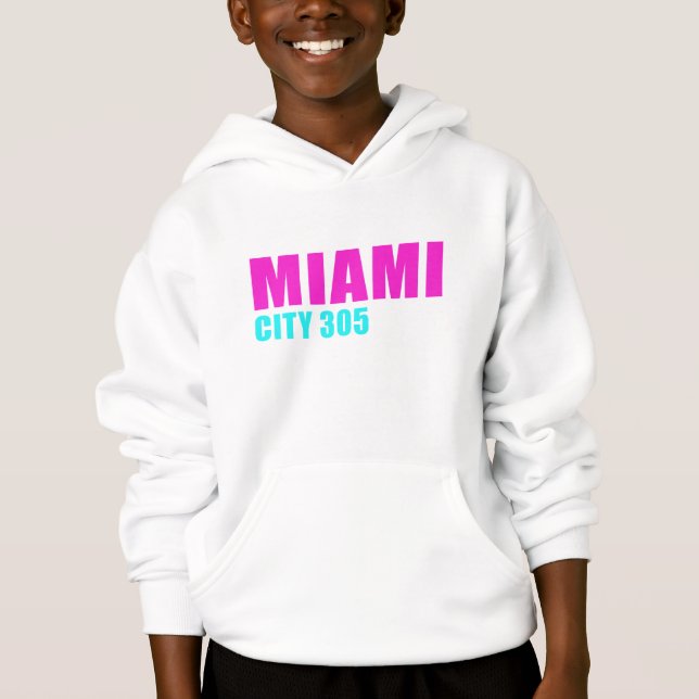 Miami City 305 Hoodie (Vorderseite)