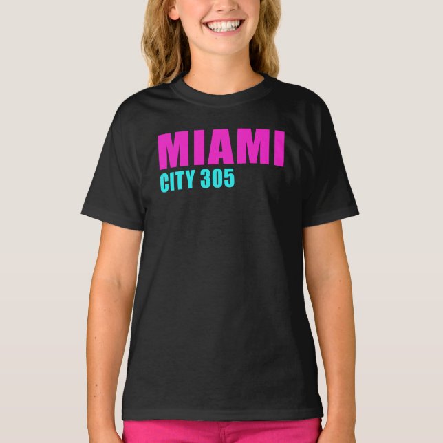 Miami City 305 T-Shirt (Vorderseite)