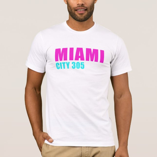 Miami City 305 T-Shirt (Vorderseite)